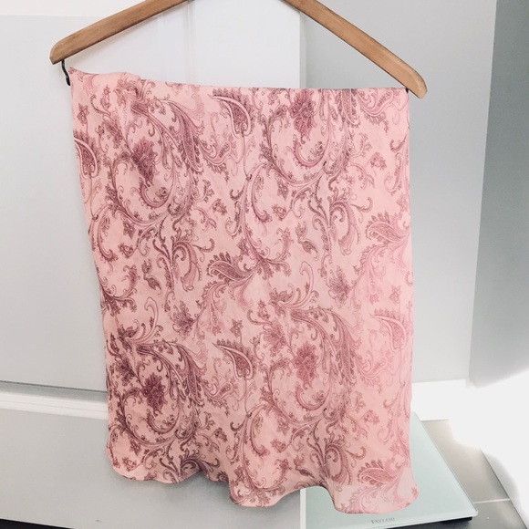 🌷🌷GRACE ELEMENTS Silk Career Midi Skirt🌷🌷 - Picture 5 of 6